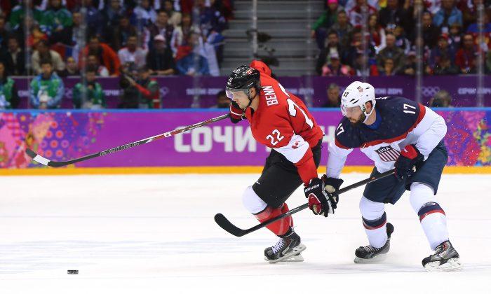 Jamie Benn Scores Winning Goal in USA vs Canada Olympic Game