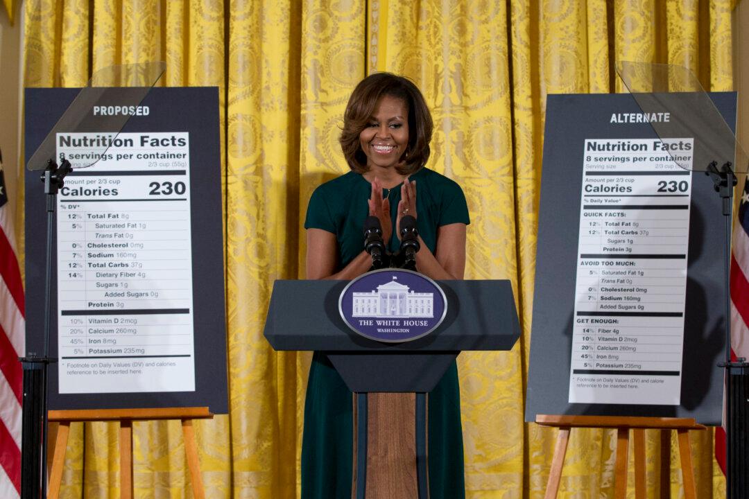 Michelle Obama: Photo of First Lady Holding Red ‘Communist Flags’ in China Out of Context