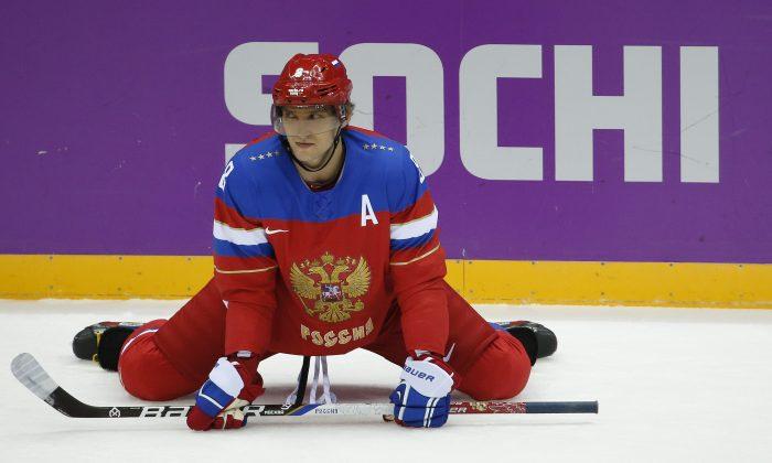 Ovechkin Injured at World Championships