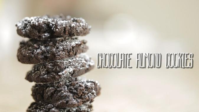 How to Make: Chocolate Almond Cookies (+Video)