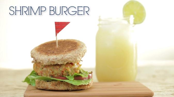 How to Make: Shrimp Burger (+Video)