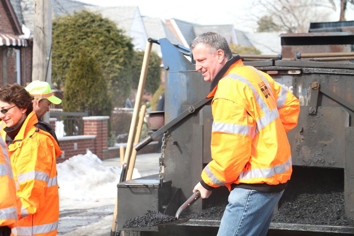 City Breaks Record for Pothole Fixes