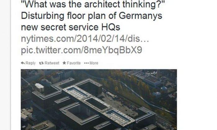 Germany Secret Service HQ Nazi Swastika ‘Disturbing Floor Plan’ Not Real
