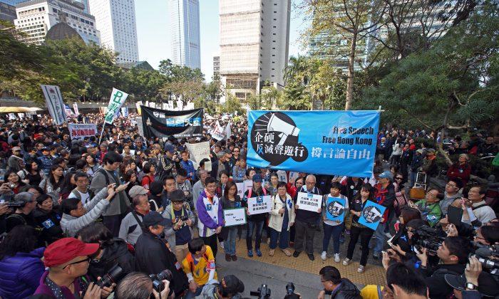 6,000 Rally for Hong Kong’s Press Freedom