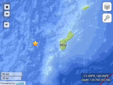 Earthquake Today Near Guam: No Tsunami Warning as of Yet