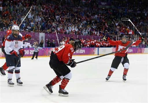 Marie-Philip Poulin Gets Final Goal in Gold Medal Game vs USA (+Video)