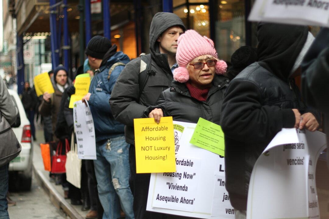 Affordable Housing Advocates Protest Outside Landlord Symposium