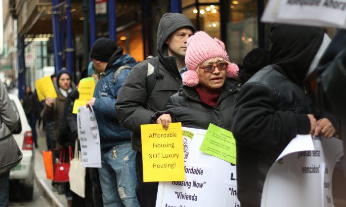 Affordable Housing Advocates Protest Outside Landlord Symposium