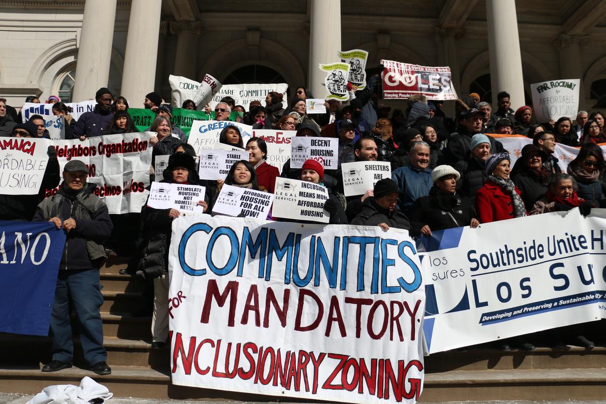 Affordable Housing Advocates Call for Mandatory Inclusionary Zoning in NYC