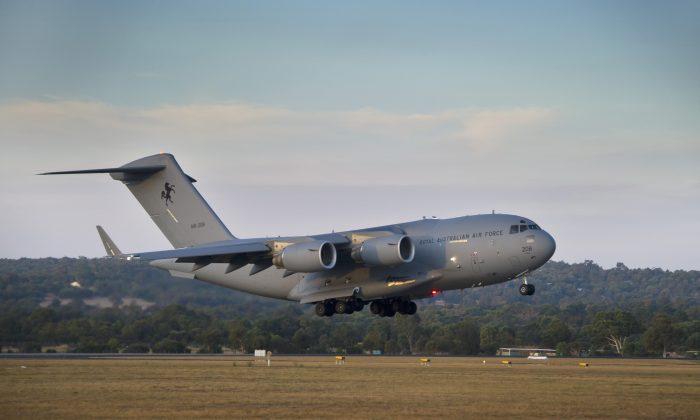 Aussie Aircraft Makes Beirut Aid Drop