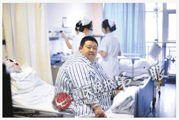 Chinese Man Loses Half His Weight After Surgery