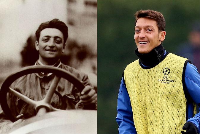 Mesut Özil and Enzo Ferrari ! 