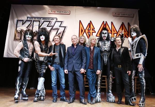 Kiss and Def Leppard Announce 42-City North American Summer Tour