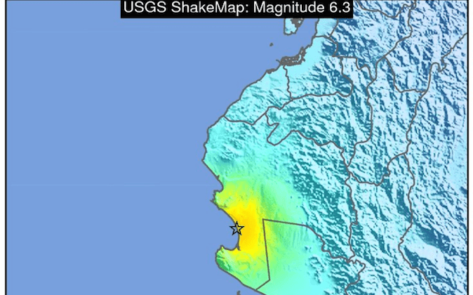 Earthquake of Magnitude 6.3 Strikes Peru