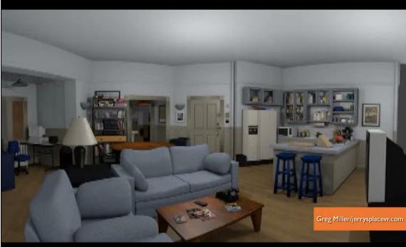 Oculus Rift Developer Makes 3-D Virtual Realty Version of Jerry Seinfeld’s Apartment