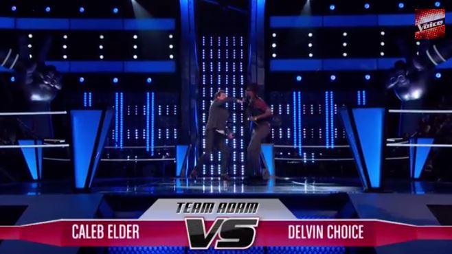 Delvin Choice vs Caleb Elder on The Voice: Watch Video, See Who Was Eliminated