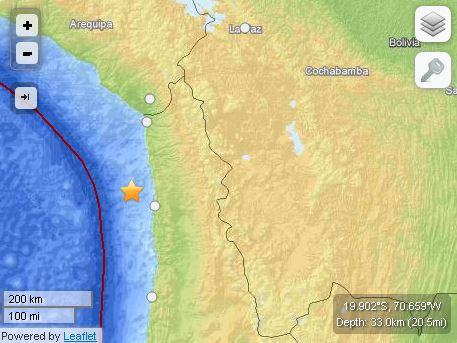 Earthquake Today: 7.0 Temblor Hits off Coast of Chile, Tsunami Warning Issued