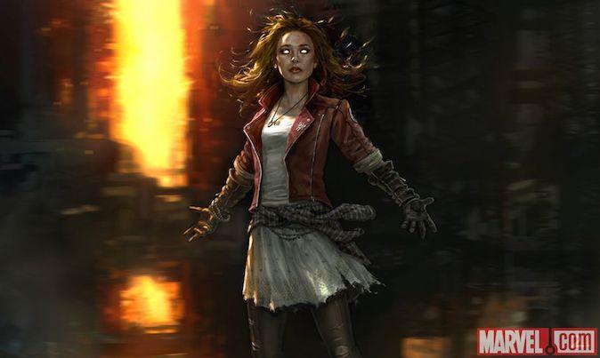 Avengers 2: Marvel: Assembling a Universe Reveals ‘Age of Ultron’ Scarlet Witch, Quicksilver, Hulkbuster Iron Man Art