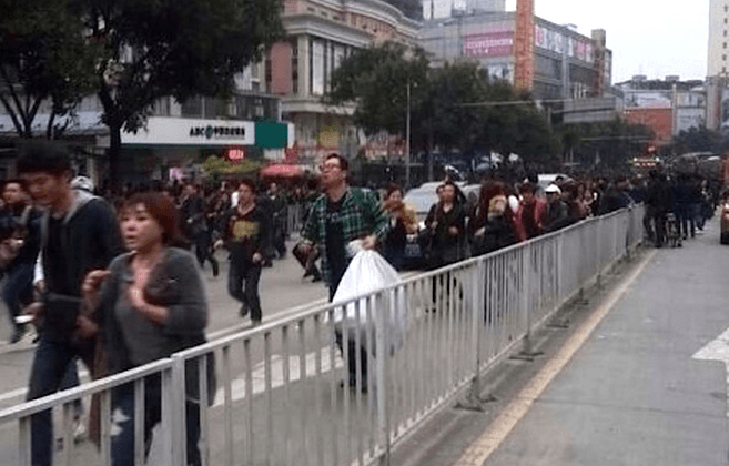 Panic Over Knife Attacks Causes Stampedes in China