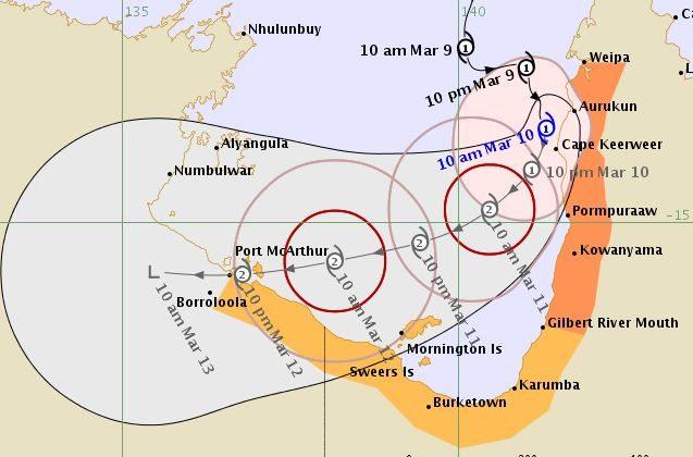 Tropical Cyclone Gillian Update: Storm Veering Off to Sea, Expected to Weaken
