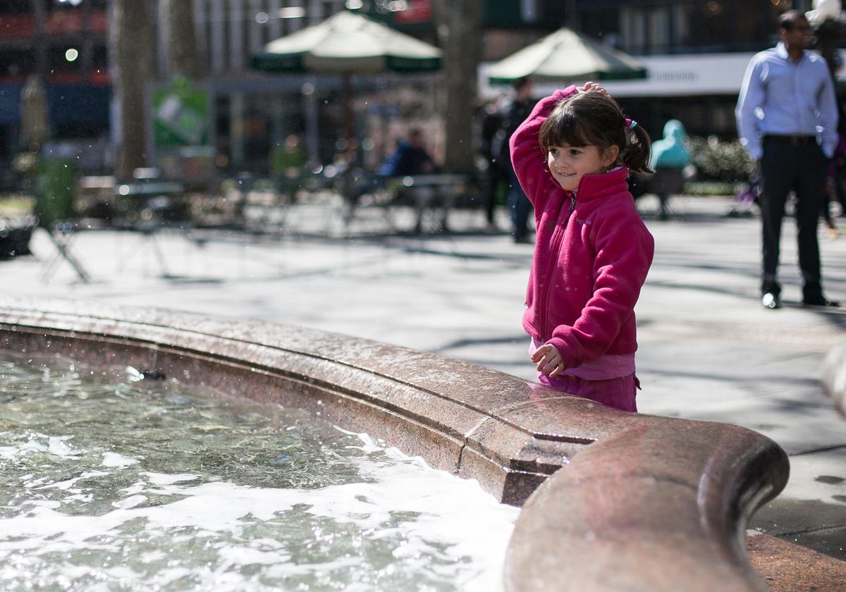 If the Coins in Bryant Park’s Fountain Could Speak