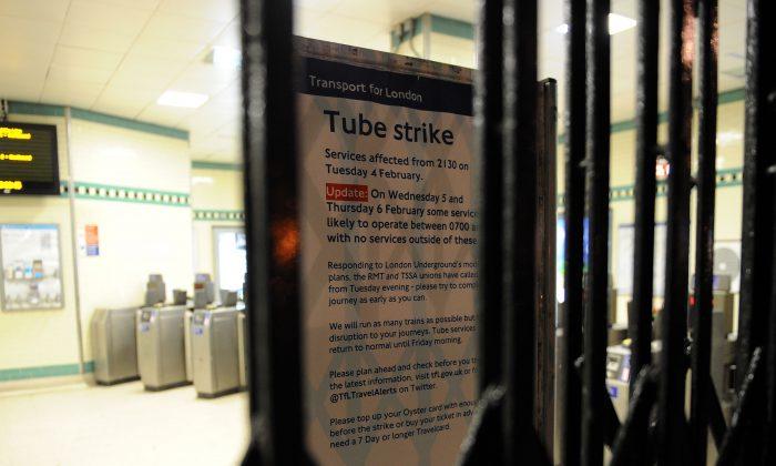 Tube Strike 2014 Update: RMT Members Set to Walk Out for 48 Hours Starting Monday
