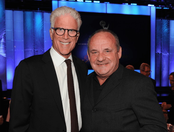 Ted Danson (L) and Paul Guilfoyle in a file photo (Frank Micelotta/Invision for the Academy of Television Arts & Sciences/AP Images)