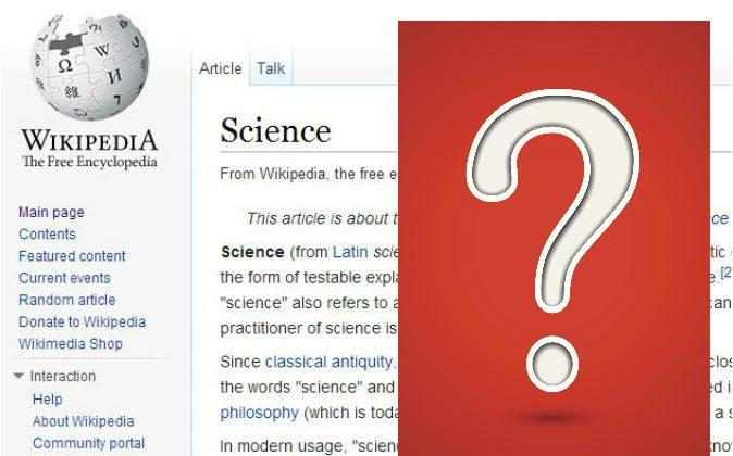 Can You Trust What Wikipedia Tells You About Science?