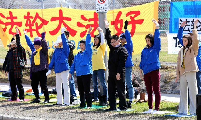 Ottawa Falun Gong Rally Urges Release of Hunger Striker in China