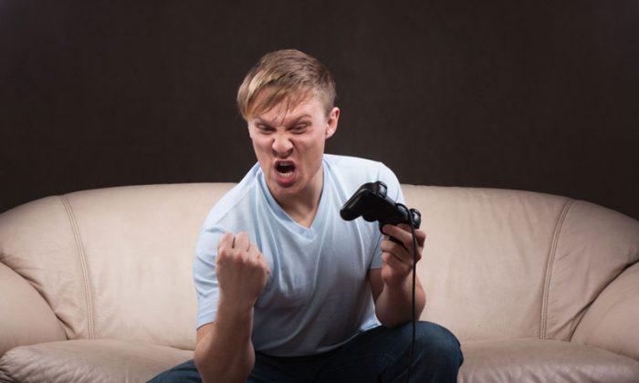 Losing, Not Violent Content, Triggers Video Game Rage
