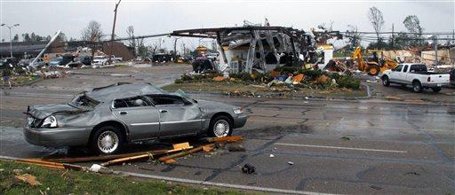 Tupelo, MS: Tornado Slams Mississippi Town, Leaves Severe Damage (+Photos, Video)