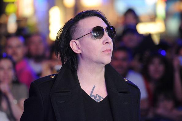 Marilyn Manson Pretends to ‘Shoot’ Audience in San Bernardino Concert