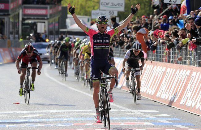 Ulissi Explodes on Summit Finish to Win Giro d'Italia Stage Five