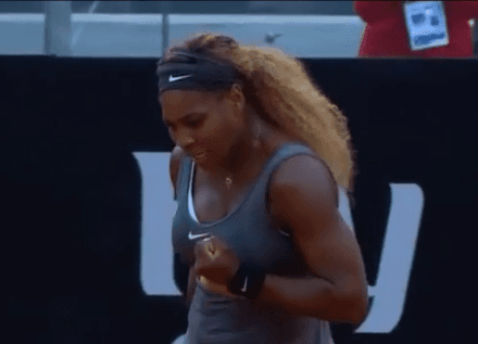 Serena Williams Battles Past Ivanovic in Rome