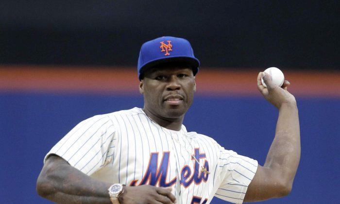 50 Cent’s Street Cred Now All Gone After Citi Field First Pitch