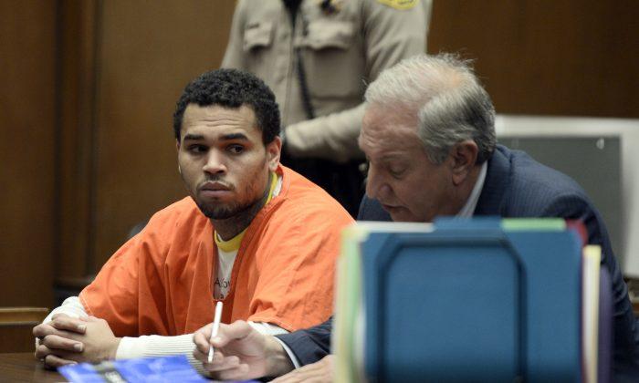 Chris Brown Writing Music with Singer James DeBarge in Jail Cell: Report