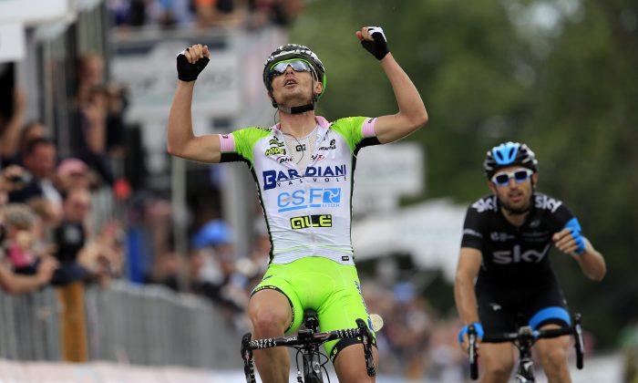 Battaglin Wins Another for Bardiani in Giro d'Italia Stage 14
