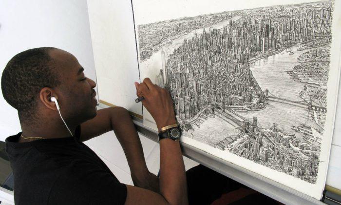 Watch: Autistic Artist Draws City Panoramas From Memory in Astoundingly Accurate Detail (Video)
