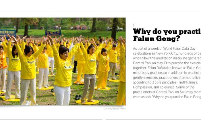 ‘Why do you practice Falun Gong?’