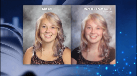 School Alters Female Yearbook Photos to Show Less Skin (Video)