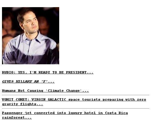 Drudge Report: Marco Rubio Ready to be President?