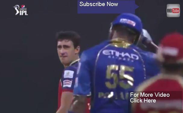 Pollard Vs Starc Video: Watch Cricket Players Spat During IPL 7 Match