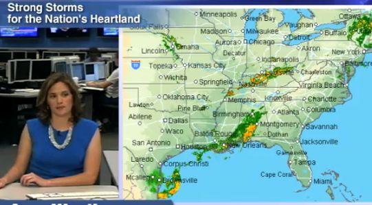 Today’s Weather: Strong Storms Expected in US Midwest, Eastern Plains (Video)