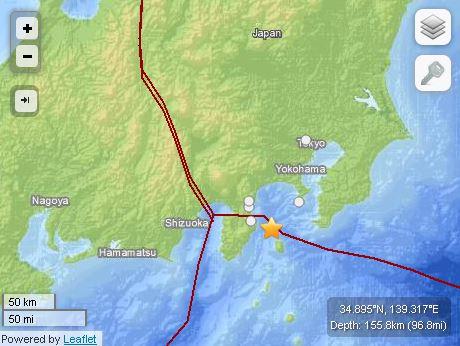 Japan Earthquake Today: 5.8 Quake Hits Near Ito, Atami, Tokyo