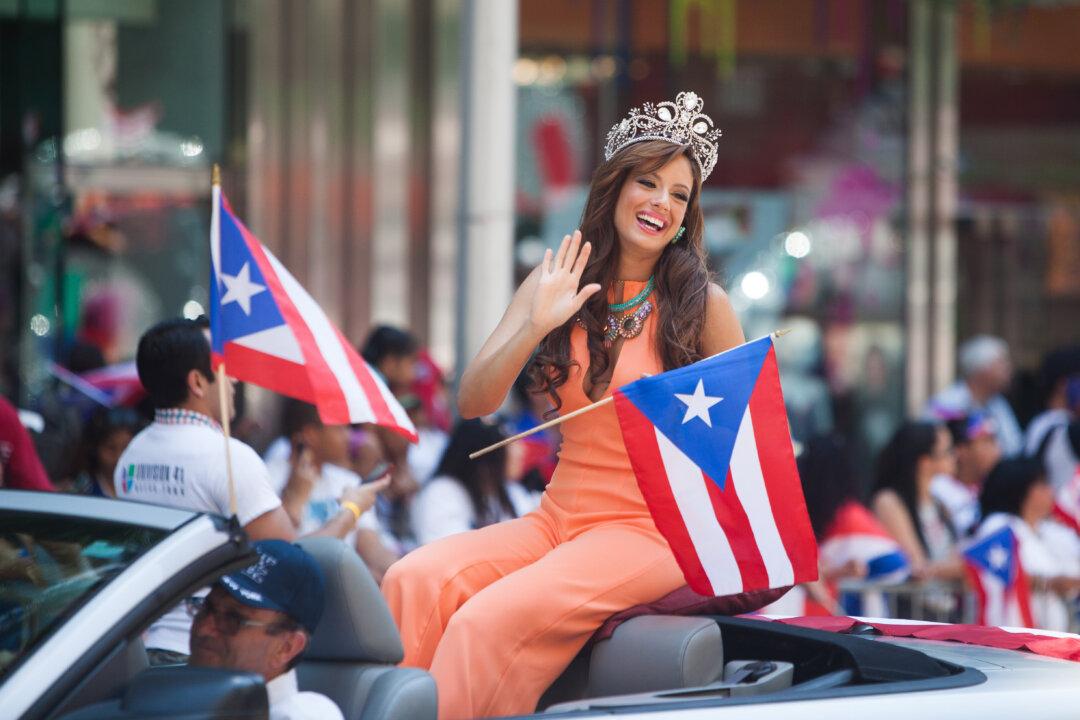 Puerto Rican Pride Blossoms on Fifth Avenue