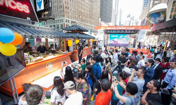 Taste Asia Takes Over Times Square