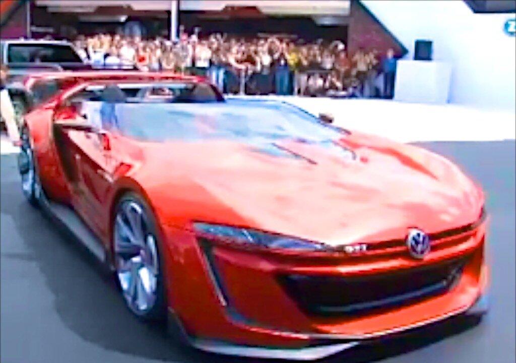 Gran Turismo 6 Becomes Reality: World Premiere of Volkswagen GTI Roadster (+Video)