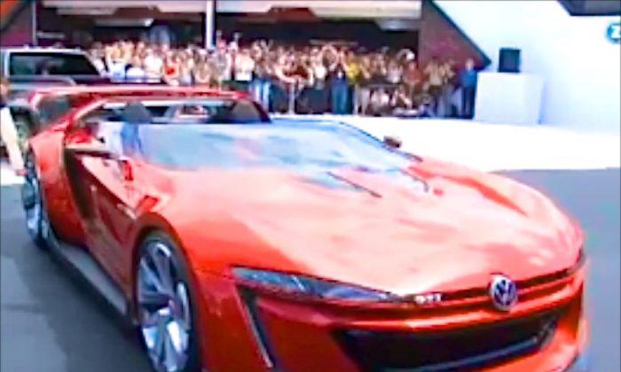 Gran Turismo 6 Becomes Reality: World Premiere of Volkswagen GTI Roadster (+Video)