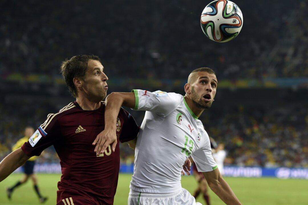 Islam Slimani Goal Video: Watch Yacine Brahimi Assist Algeria Goal; Russia at Risk of Elimination From World Cup 2014