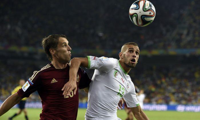 Islam Slimani Goal Video: Watch Yacine Brahimi Assist Algeria Goal; Russia at Risk of Elimination From World Cup 2014